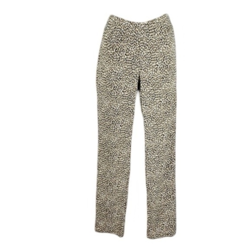 J. McLaughlin Masie leopard print pull on stretch pants